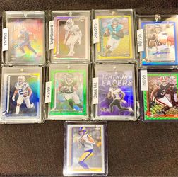 Topps Chrome 2025 Football Card Lot