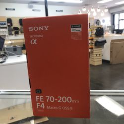 Sony 70-200 Macro G OSS II