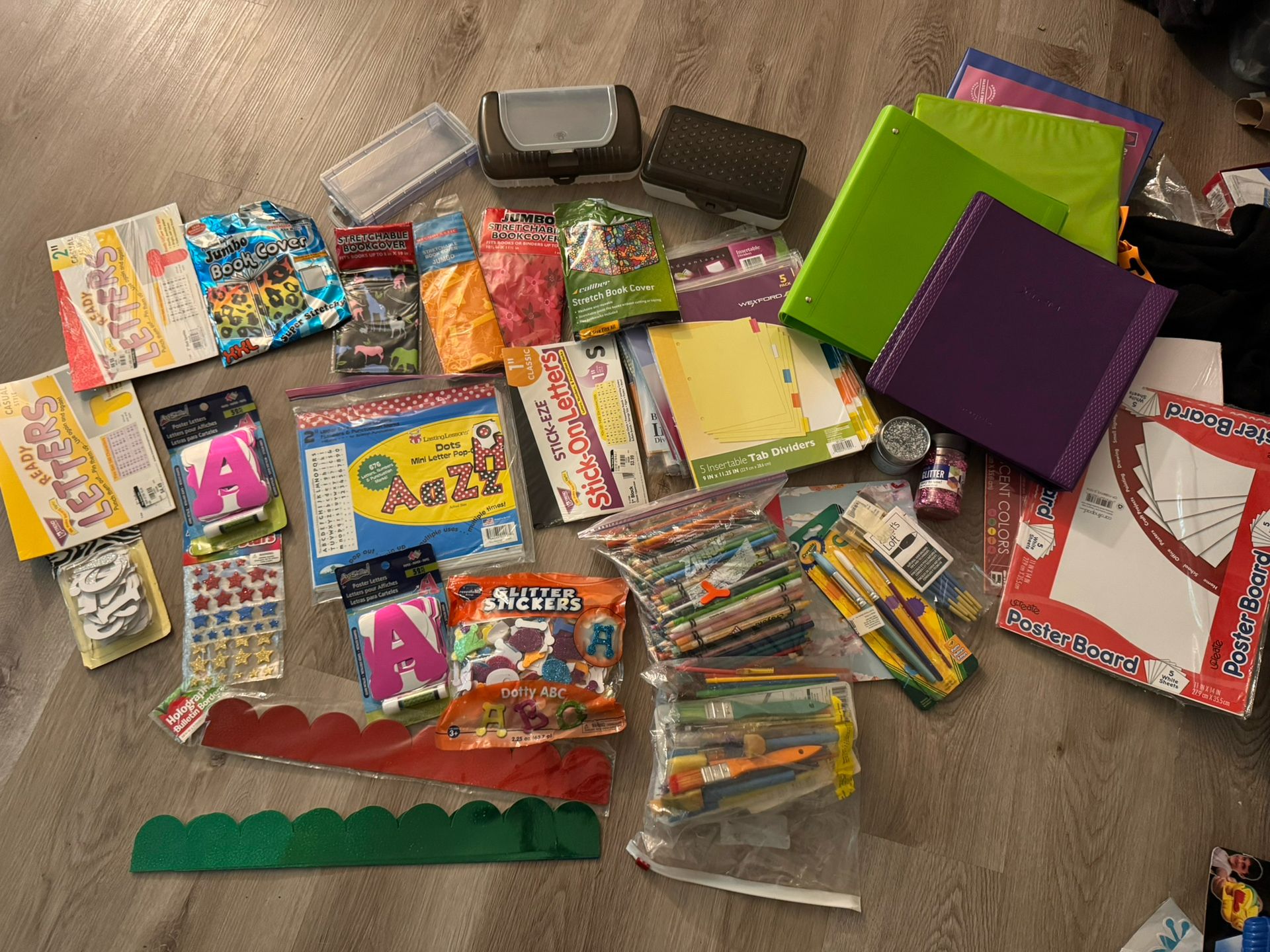Lot Of School Supplies - worth over $120