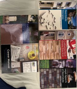 California Real Estate Textbook Set – 5 Books