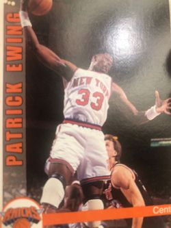 Patrick Ewing New York Knicks NBA Trading Card
