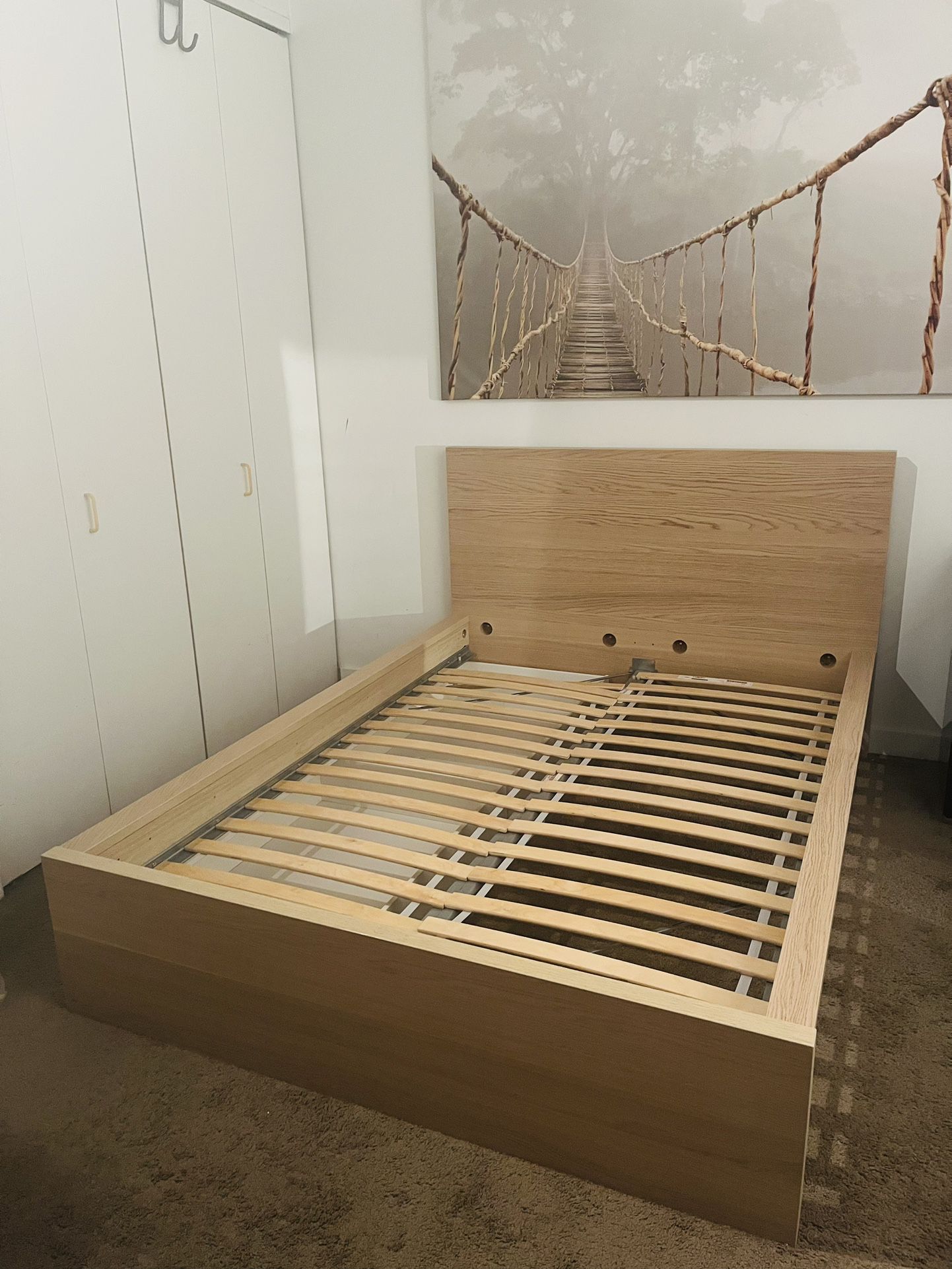 White Oak - Full - Bed Frame