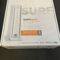 Surfboard DOCSIS 3.0 Cable Modem & Wifi Router