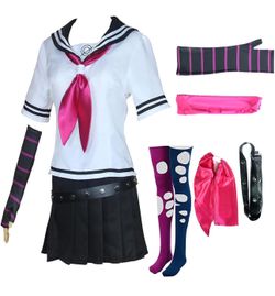 Ibuki Mioda Danganronpa 2x2 Full Clothing / Costume + Wig Cosplay
