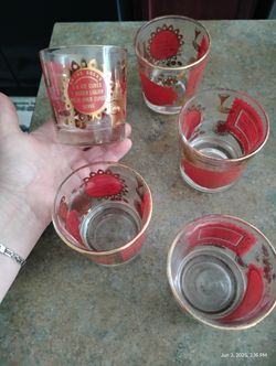 Vintage Whiskey Cocktail Glass