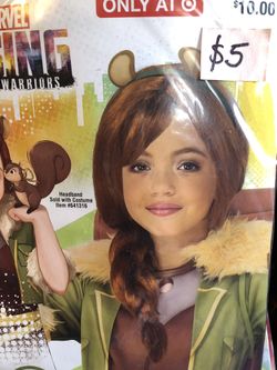 NEW Squirrel Girl Halloween Wig (Child)