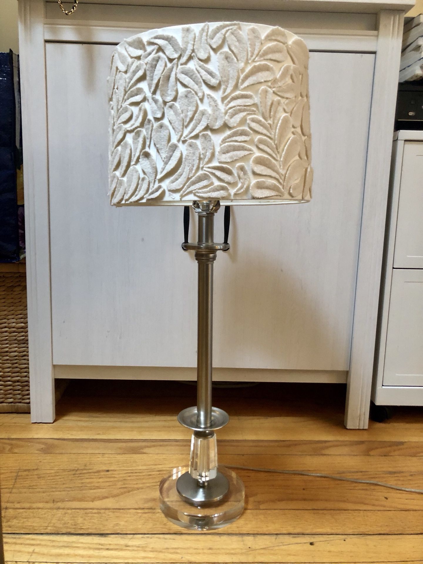 Lamp with Anthropologie Shade