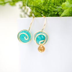Agua Marina Earrings