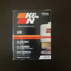 K&N Oil Filter HP1017