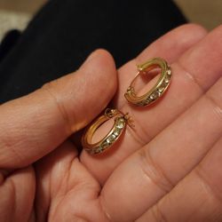 Arracadas 14k