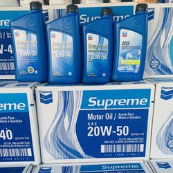 Chevron Motor Oil/ Aceite Para Carro 