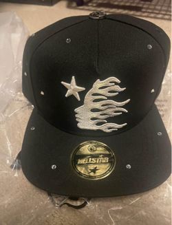 Hellstar Rhinestone Fitted Hat Size 7 5/8