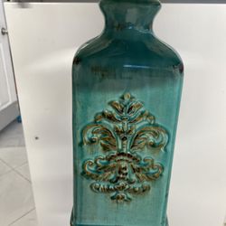 Vintage Green Lamp 