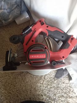 Milwaukee M18 7 1/4 circular saw $60