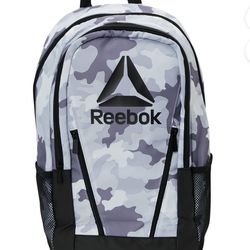 Camoflauge Reebok laptop Backpack