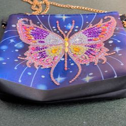 Handmade butterfly purse