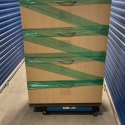 Commercial grade 4 drawer office filing cabinet