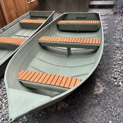 12ft Sears Aluminum V-Hull Jon Boat