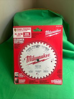 Brand New Milwaukee Tool 48-40-0524 5-3/8" 36T Fine Finish Circular Saw Bladey
