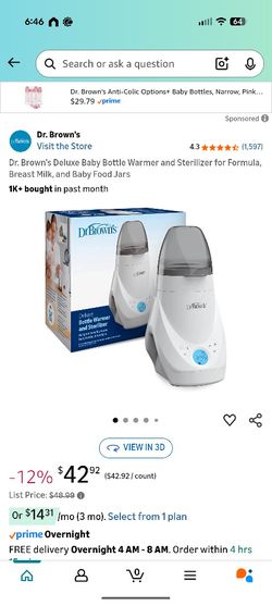 Bottle Warmer & Sterilizer