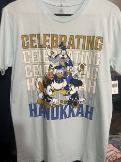 Hanukkah Disney T Shirt Both For $5