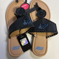 Carolina Panthers Sandals