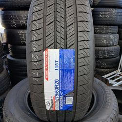 4 New Tires Installed/ 4 Llantas Nuevas Instaladas 265/60/20 Atlander HT Tires