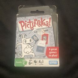 Never Used Vintage 2008 Parker Brothers Pictureka! 4 Great Games