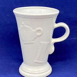 Vintage Fiesta Pedestal Coffee Mug