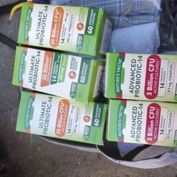 Nature's Truth Advanced and Ultimate Probiotic-14 (60 Capsules)