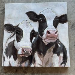 Cow wall art