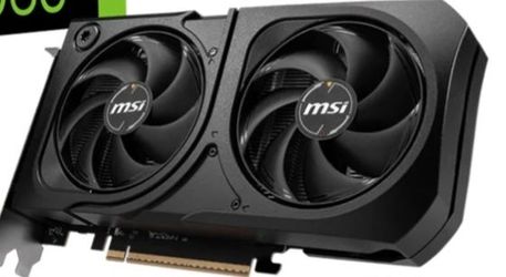 MSI Dual-Fan NVIDIA Graphics Card
