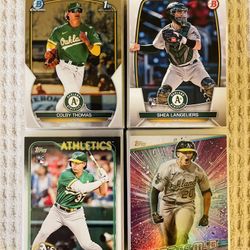 Oakland Athletics 150 Card Baseball Lot!