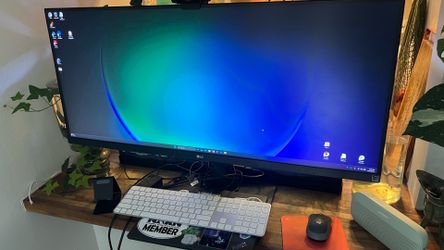 32” W & 14.5” H - LG Monitor