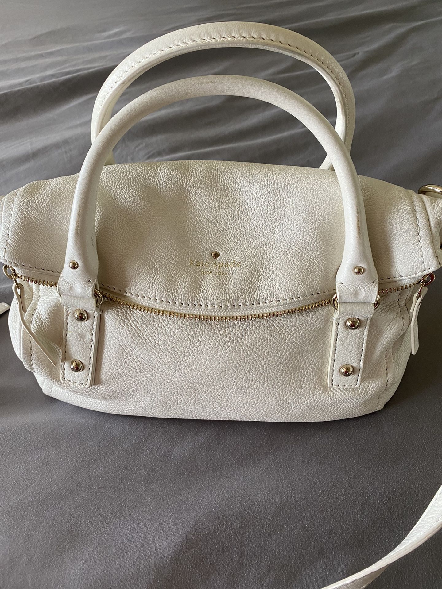 Kate Spade White Crossbody Purse