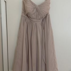 Champagne Chiffon Dress