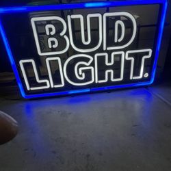 Bud-Light LED Sign