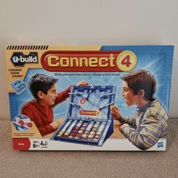 New Sealed 2010 U-Build Connect 4 Game