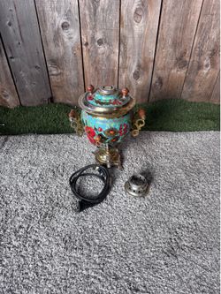 vintage electric samovar
