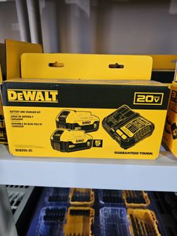 Dewalt combo battery kit