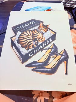 Cat paintings