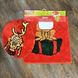Grinch /max Bathroom Rug 