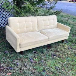 Yellow Futon