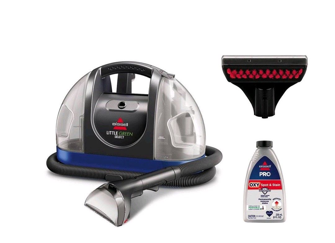 New Bissell Little Green Portable Carpet Upholstery Cleaner