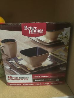Better Homes dishes