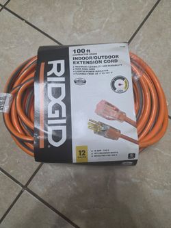 Ridgid 100 ft 12-Gauge Extension Cord