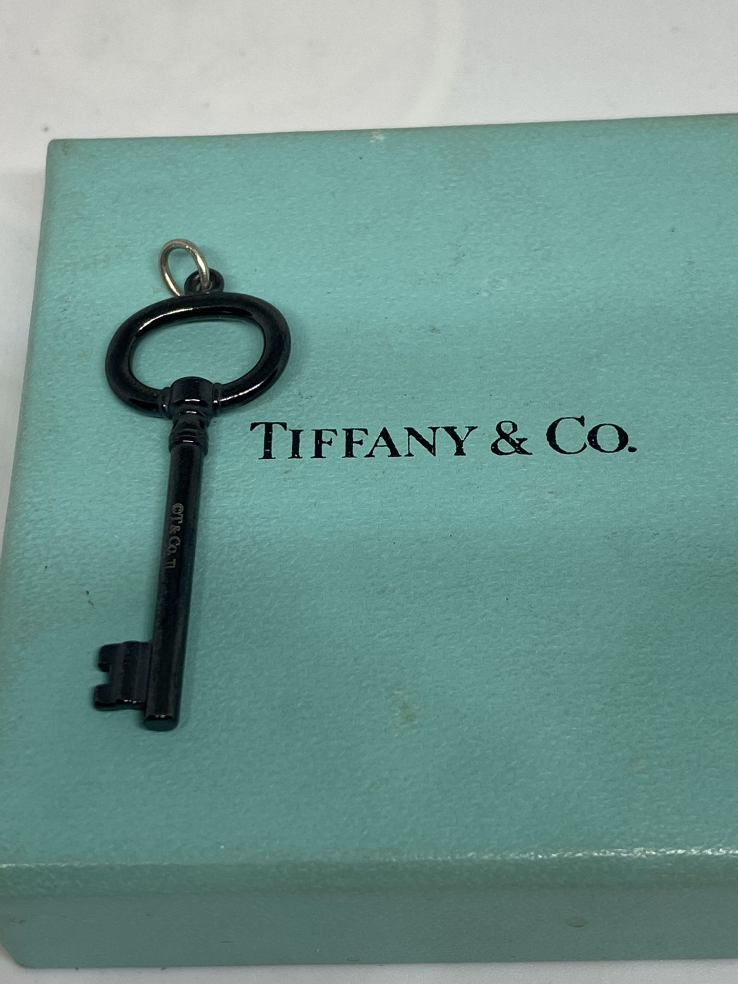 Authentic Tiffany & Co. Titanium key