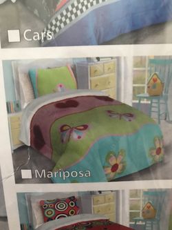 Cobija para size twin 2 pcs con borrego por dentro