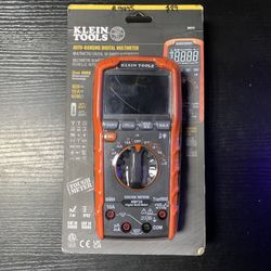 Klein Tools 1000-Volt Digital Multi-Meter, TRMS Auto-Ranging, Temp, Low Impedance