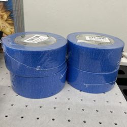 4 Pack, Blue Painters Tape 2 Inches x 55 Yards,Blue Masking Tape